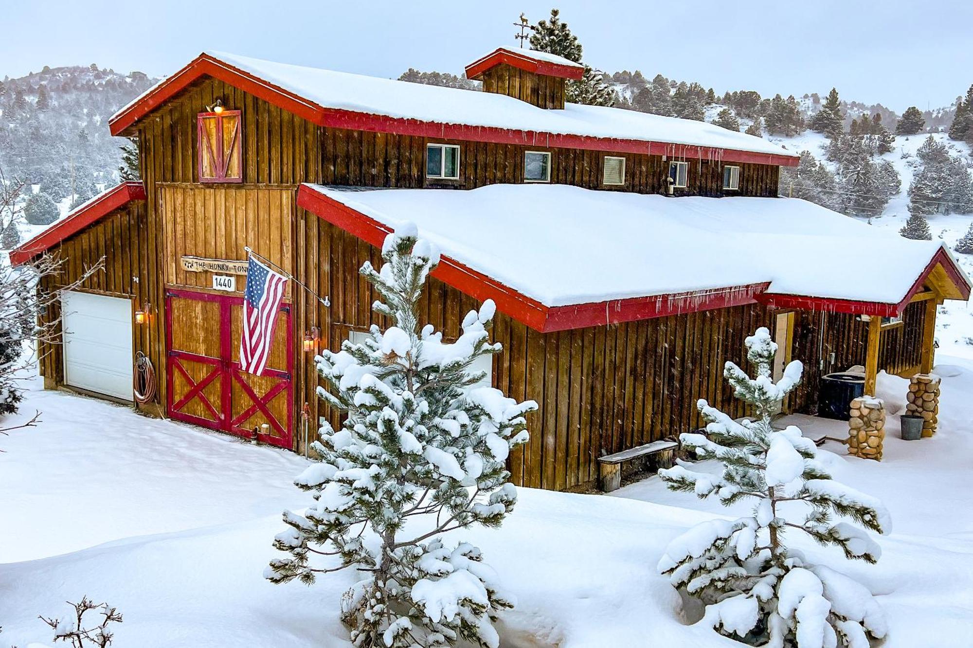 The Honky Tonk Cabin Long Valley Junction Exteriör bild